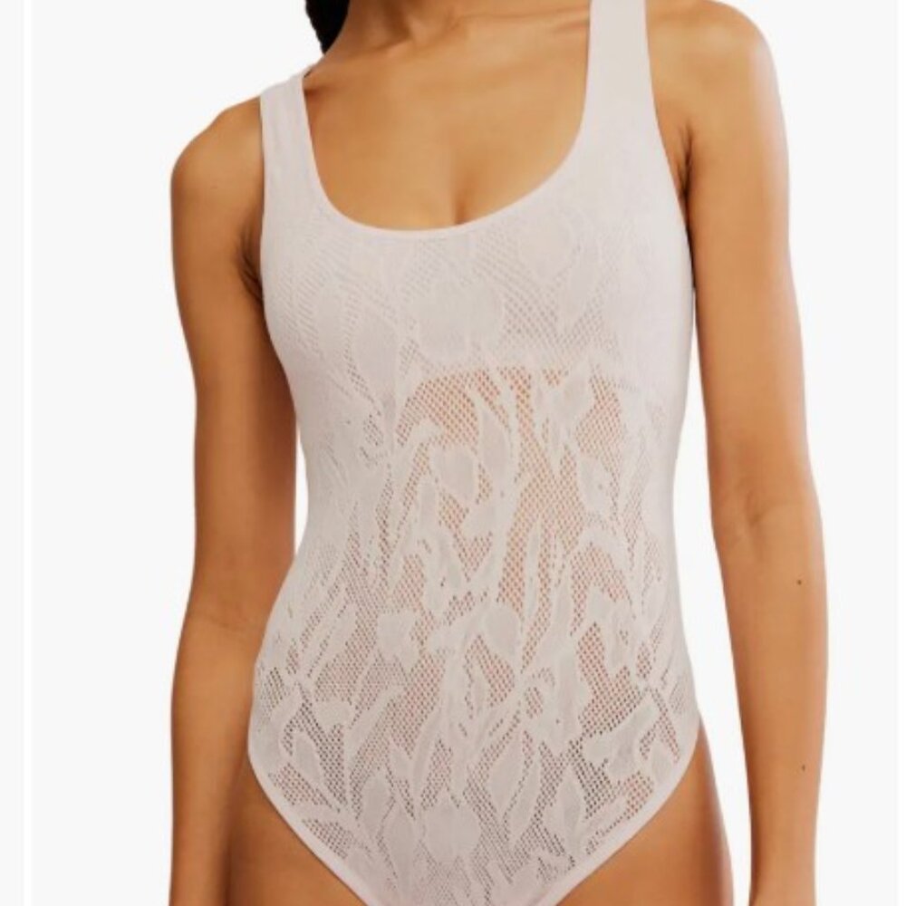 NWT Free People Lace Bodysuit - Picture 7 of 8